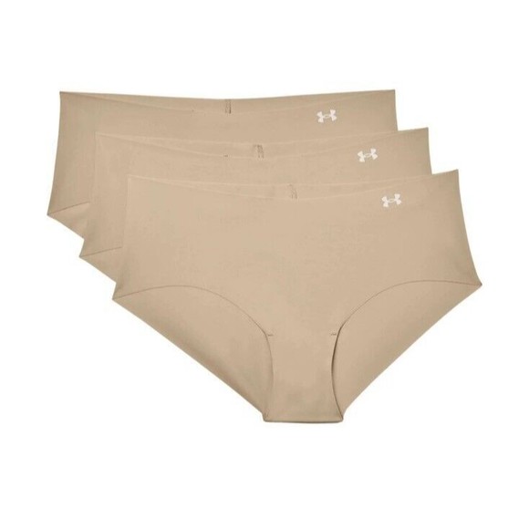 Under armour Other - UNDER ARMOUR Women's UA Pure Stretch Hipster Underwear Small Nude NWT 3-pack